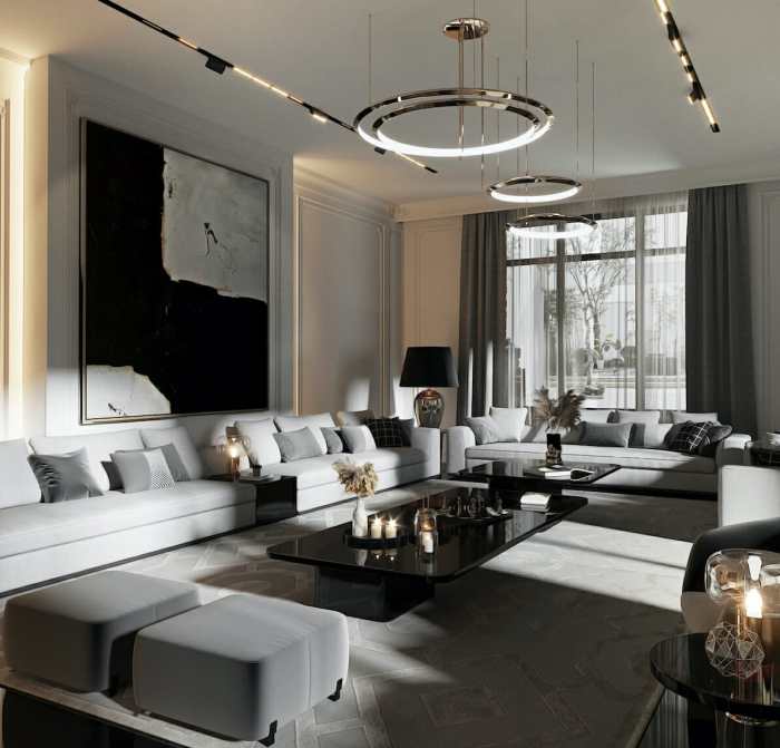 Warm lighting scheme color interior design soft natural ideas theme inside light lights wood white wooden wall perimeter led space How to choose the right lighting for a luxury interior